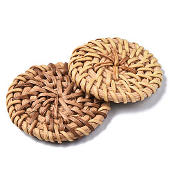 Perle di canna fatte a mano / perle intrecciate di rattan&nbsp;X-WOVE-Q075-04