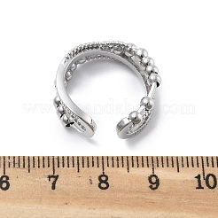 Bagues de manchette ouvertes rotatives pour femmes&nbsp;LS-RJEW-S402-02P
