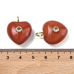 Natürliche rote Jaspis Anhänger&nbsp;G-B180-03G-08