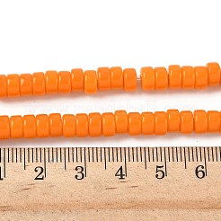 Chapelets de perles en verre opaques&nbsp;LS-GLAA-I060-01G