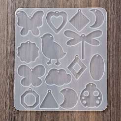 Tier Ohrringe Anhänger DIY Silhouette Silikonform&nbsp;X1-DIY-Q033-02C