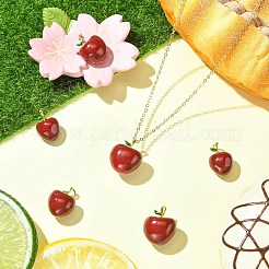 6 pendentif en laiton émaillé de 3 styles&nbsp;KK-CJ0003-11