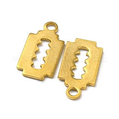 Breloques en acier inoxydable 304 plaquées par ions (IP)&nbsp;STAS-P341-28G