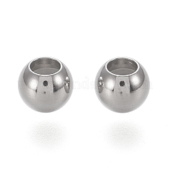 202 Edelstahlperlen&nbsp;X-STAS-K204-02D-P