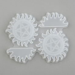 Decoración de moldes de silicona de topper de paja de engranaje&nbsp;DIY-J003-15