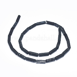 Chapelets de perle en agate naturelle patinée&nbsp;G-D0005-45A-03