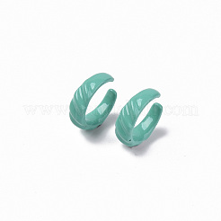 Manschettenringe aus lackierter Legierung&nbsp;X-RJEW-T011-04-RS