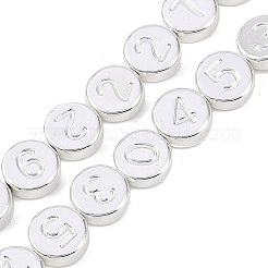 Fili di perline di ematite sintetica non magnetica elettrolitica&nbsp;G-C156-08