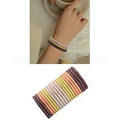 Set di braccialetti elasticizzati da surfista Heishi in argilla polimerica&nbsp;BJEW-SW00130