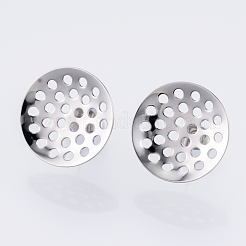 Boucles d'oreilles à tige en acier inoxydable 304 anti-ternissement&nbsp;STAS-Q231-03B-A