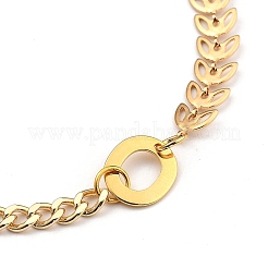 (vente d'usine de bijoux) Ensembles de bracelets à breloques en acier inoxydable 304&nbsp;BJEW-JB05387