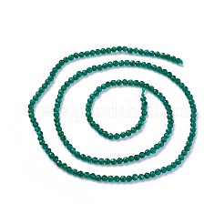 Sfaccettate perle di vetro fili&nbsp;G-F619-09C-2mm