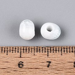 Cuentas de porcelana hechas a mano crepitar&nbsp;PORC-Q008-06A-01