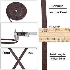 Flaches Rindslederband&nbsp;WL-GF0001-09B-02