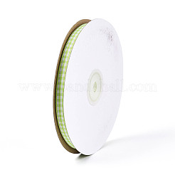 Einseitig kariertes Polyester-Satinband&nbsp;SRIB-T009-10E