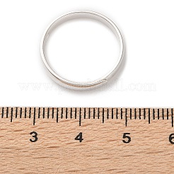 925 verstellbare Fingerringe aus Sterlingsilber&nbsp;RJEW-H252-01P