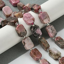 Chapelets de perles en rhodonite naturelle&nbsp;G-C098-A07-01