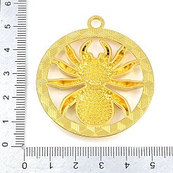 Legierung Rhinestone-große Anhänger&nbsp;RB-CBA18BA-01G