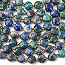 Natürliche Chrysokolla und Lapislazuli Perlen&nbsp;G-K389-B81-01
