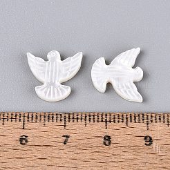 Anhänger aus natürlicher weißer Muschel&nbsp;SHEL-Q028-07
