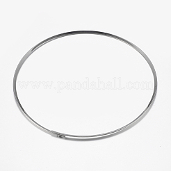 Colliers ras du cou en acier inoxydable 304 résistant au ternissement&nbsp;X-NJEW-F204-01P