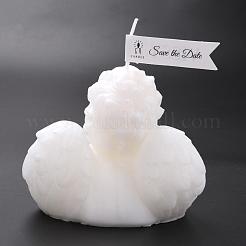 Bougies sans fumée d'aromathérapie en forme de cupidon&nbsp;DIY-B004-C01
