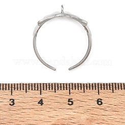 Komponenten für muschelförmige Fingerringe aus Edelstahl 304&nbsp;SA-CBA45D5-13P