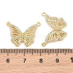Pendentifs avec zircon cubiques à micro-pavés en laiton&nbsp;CU-CBA908F-05G-07