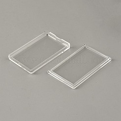 Transparente Acryl-Aufbewahrungsbehälter für Silberbarren und Goldbarren&nbsp;X-CON-WH0092-97