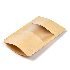 Sacs en papier kraft refermables&nbsp;OPP-S004-01C