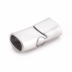 Fermoirs magnétiques en acier inoxydable 304 résistant au ternissement avec emembouts collées&nbsp;X-STAS-G071-39P