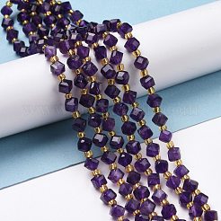 Natürlichen Amethyst Perlen Stränge&nbsp;G-P463-23