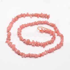 Chips natürliche rhodochrosite Perlen Stränge&nbsp;X-G-N0164-22