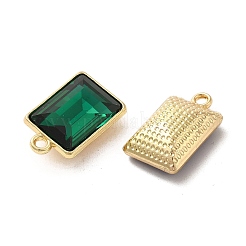 Pendenti in vetro in lega di placcatura a cremagliera&nbsp;PALLOY-M216-04G
