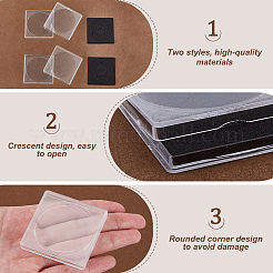 50 scatola porta monete in plastica con 2 stili&nbsp;AJEW-GA0009-09B