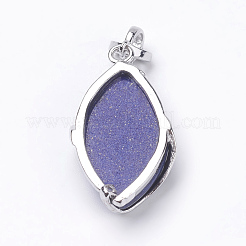 Natürliche Lapislazuli Anhänger&nbsp;X-G-E423-08P