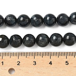 Brins de perles en œil de tigre naturel de Grade B&nbsp;LS-G-F591-18-8mm-03