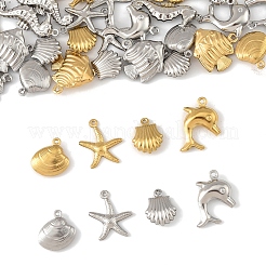 36 pz 12 stili pendenti in acciaio inossidabile 304 oceano&nbsp;STAS-FS0001-95