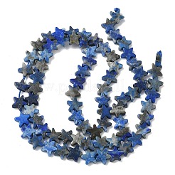Natürlicher Lapislazuli Perlenstränge&nbsp;G-F817-A03-01