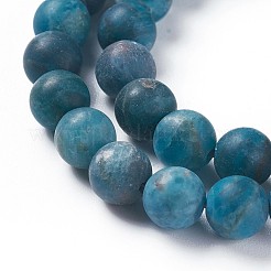Perline apatite naturale fili&nbsp;G-F617-02-6mm