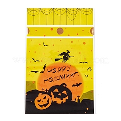 50 sachets rectangulaires en plastique pour bonbons d'Halloween.&nbsp;ABAG-U001-01B