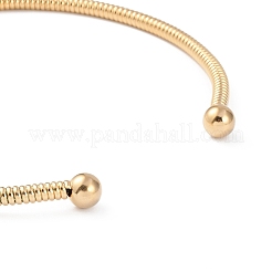 Collares elásticos de acero inoxidable 304 con revestimiento iónico (IP) para mujer&nbsp;NJEW-S433-02G