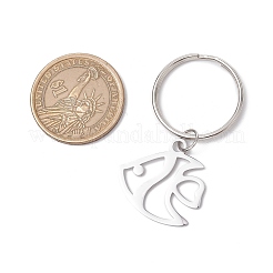 Ozean Thema 304 Edelstahl Schlüsselanhänger&nbsp;KEYC-JKC01213-02