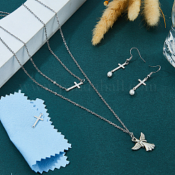 4 Stück 925 Sterling Silber Religion Anschluss Charms&nbsp;STER-DC0001-96