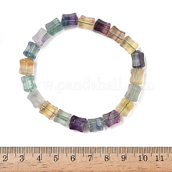 Bracelets de perles naturelles fluorite&nbsp;G-H332-12