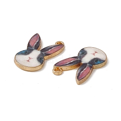 Crémaillère placage pendentifs en émail d'alliage&nbsp;ENAM-K050-04B