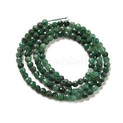 Natürliche afrikanische Jade Perlen Stränge&nbsp;G-B074-B04-02