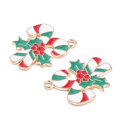 Noël pendentifs émail en alliage&nbsp;LS-PALLOY-K007-08KCG