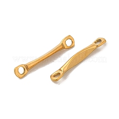 Placcatura ionica (ip) 304 connettori in acciaio inossidabile charms&nbsp;STAS-Q323-10G