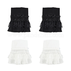 Ahademaker 2 Sets 2-Farben-Polyester-Ärmel&nbsp;AJEW-GA0004-99